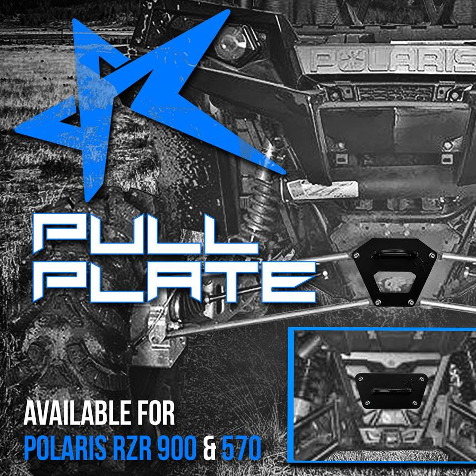 RZR 570 Tow Pull Plate