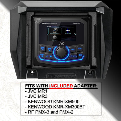 2025-2026 Polaris® RZR Pro R, Pro S and Pro XP Multi-Media Receiver Mounting Kit