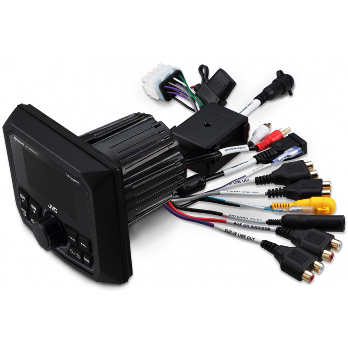 2020-2026 Kawasaki Teryx KRX1000 Dash Mount w/JVC KD-MR305BTS Mult-Media Receiver