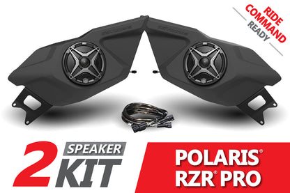 2021-2024 Polaris RZR Pro 2-Seater Door Speaker-Pods for Ride Command