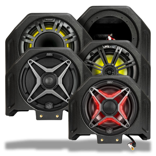 SSV Works, 2025 Polaris RZR Pro R, Pro S and Pro XP Rear Speaker Pod Upgrade - Group SSV Works, Kicker and Unloaded