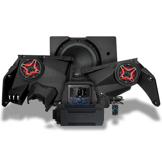2017-2026 Can-Am® X3, Phase-3 V-Spec 3-Speaker 1650watt System w/JVC