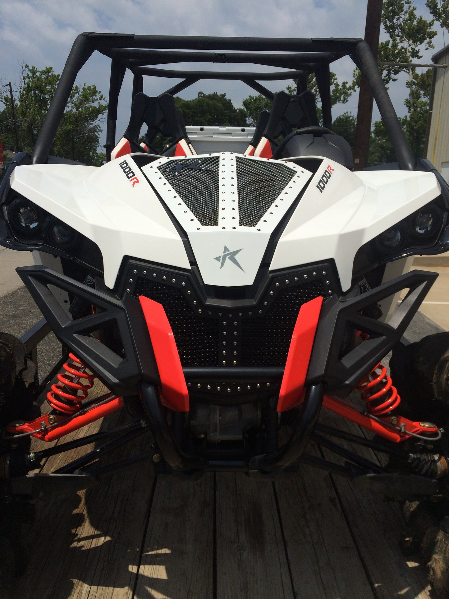 Can Am Maverick Mesh Grill