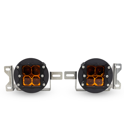 amber led fog light kit for jeep JL/JT Sport/Sport S/Islander Fog