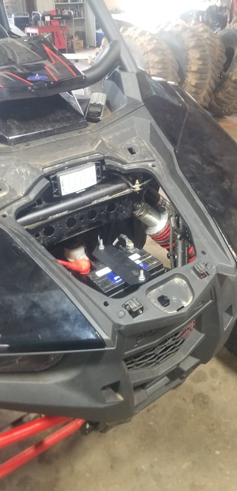 RS1 battery relocate