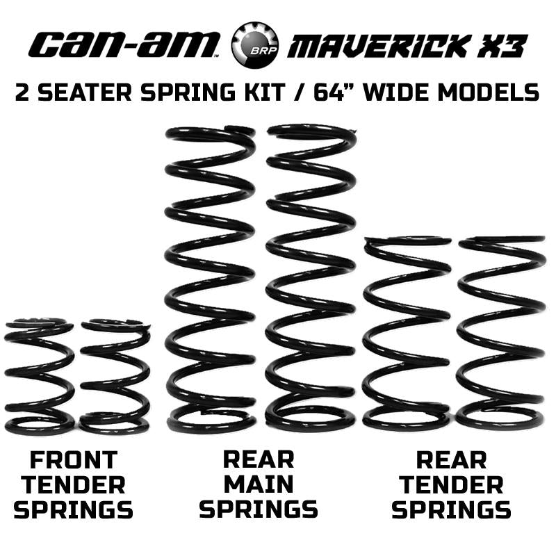 Can-Am Maverick X3 64" Spring Kit (2017-2020)